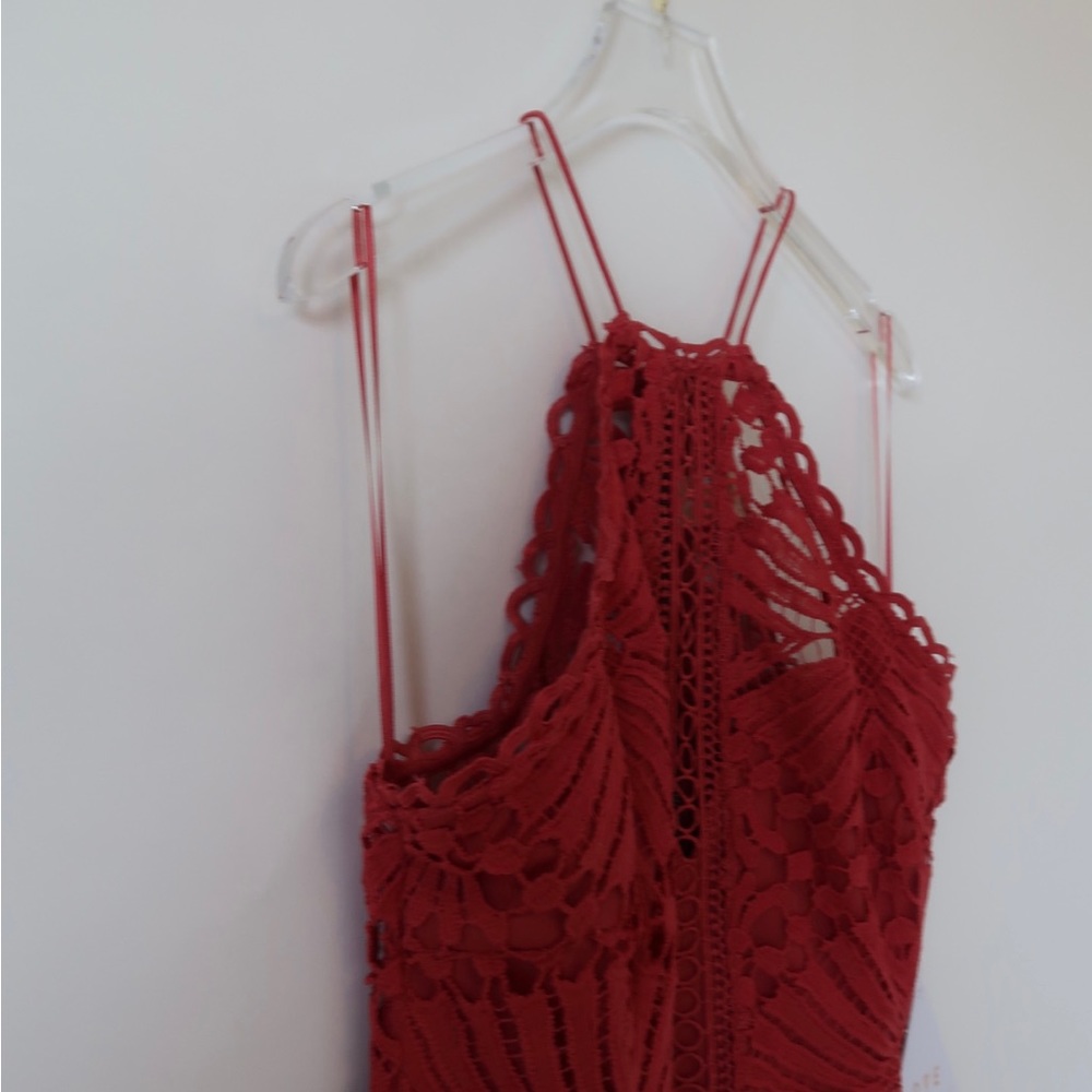 Love Triangle pencil dress in color Rose - Picture 2 of 13